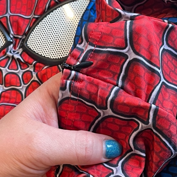 Original movie Spider-Man costume Adult cosplay Halloween men women unisex - Picture 4 of 13